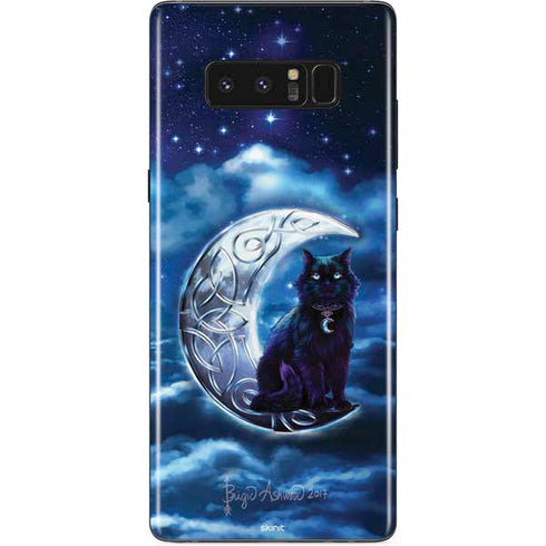 Brigid Ashwood Celtic Black Cat Galaxy Note 8 Skin