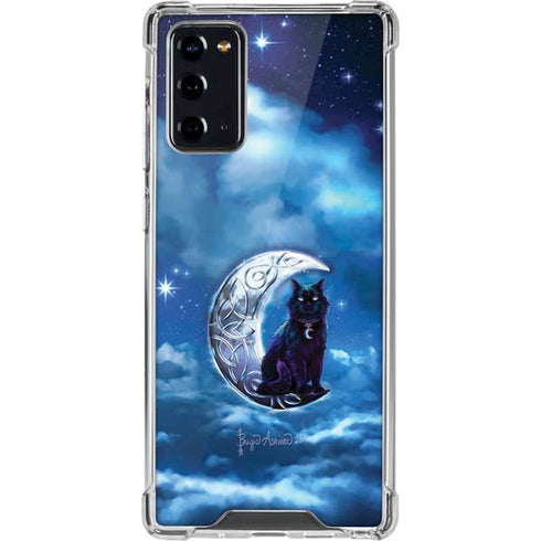 Brigid Ashwood Celtic Black Cat Galaxy Note20 5G Clear Case