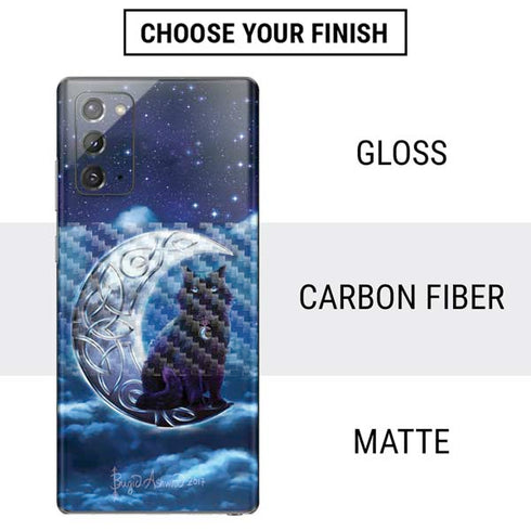 Brigid Ashwood Celtic Black Cat Galaxy Note20 5G Skin