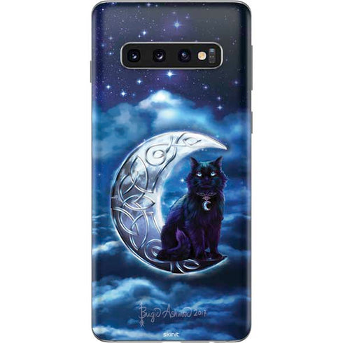 Brigid Ashwood Celtic Black Cat Galaxy S10 Skin