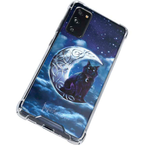 Brigid Ashwood Celtic Black Cat Galaxy S20 FE Clear Case