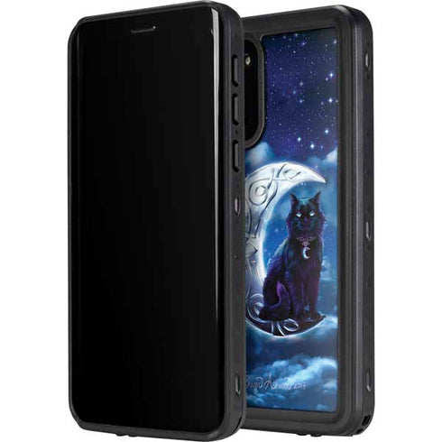 Brigid Ashwood Celtic Black Cat Galaxy S20 Plus Waterproof Case
