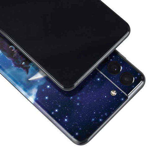 Brigid Ashwood Celtic Black Cat Galaxy S21 5G Skin