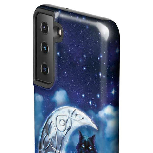 Brigid Ashwood Celtic Black Cat Galaxy S21 FE Pro Case