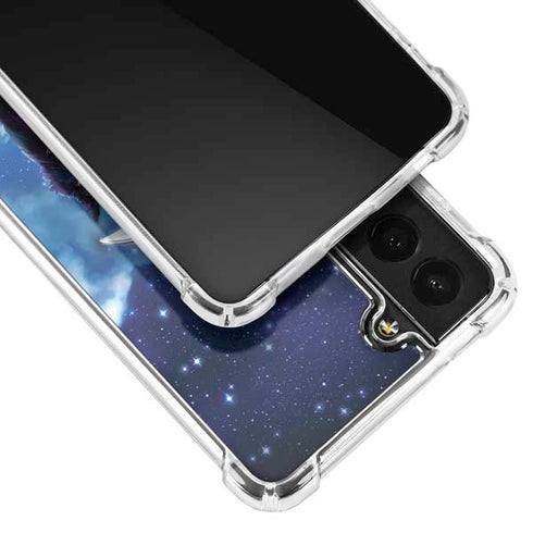 Brigid Ashwood Celtic Black Cat Galaxy S21 Plus 5G Clear Case