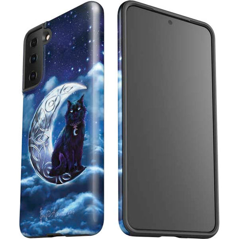 Brigid Ashwood Celtic Black Cat Galaxy S21 Plus 5G Pro Case