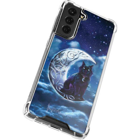 Brigid Ashwood Celtic Black Cat Galaxy S22 Clear Case