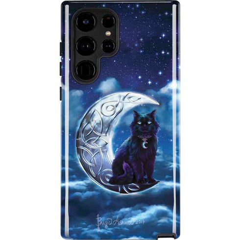 Brigid Ashwood Celtic Black Cat Galaxy S22 Ultra Pro Case