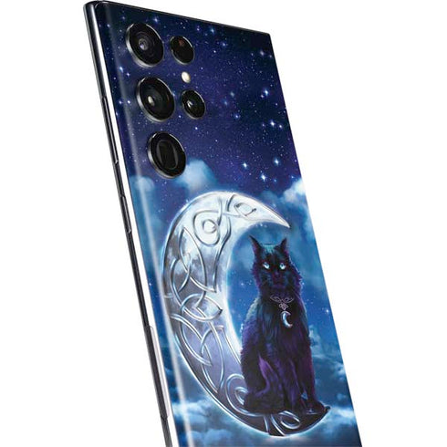 Brigid Ashwood Celtic Black Cat Galaxy S22 Ultra Skin