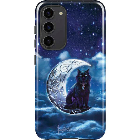 Brigid Ashwood Celtic Black Cat Galaxy S23 Plus Pro Case