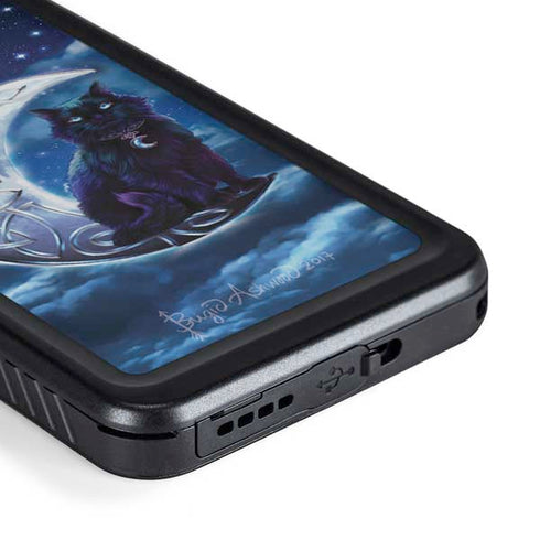 Brigid Ashwood Celtic Black Cat Galaxy S23 Plus Waterproof Case