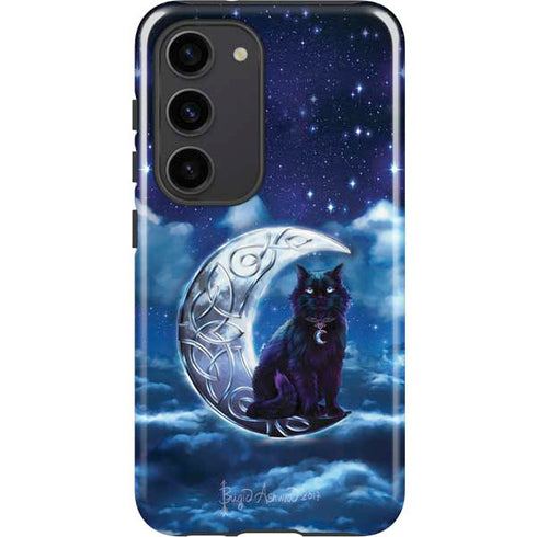 Brigid Ashwood Celtic Black Cat Galaxy S23 Pro Case
