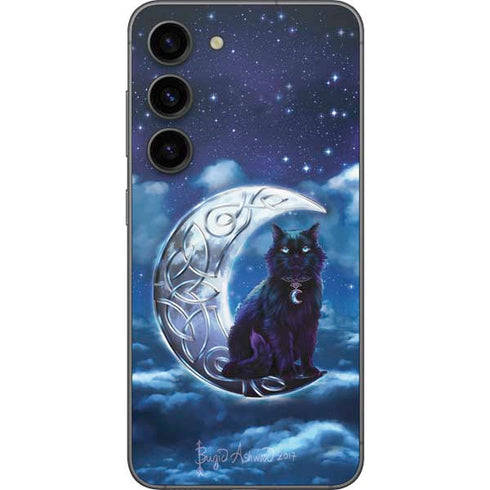 Brigid Ashwood Celtic Black Cat Galaxy S23 Skin