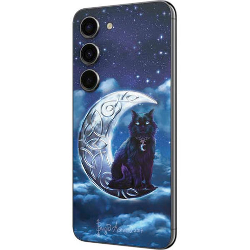 Brigid Ashwood Celtic Black Cat Galaxy S23 Skin