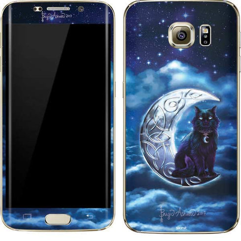 Brigid Ashwood Celtic Black Cat Galaxy S7 Edge Skin