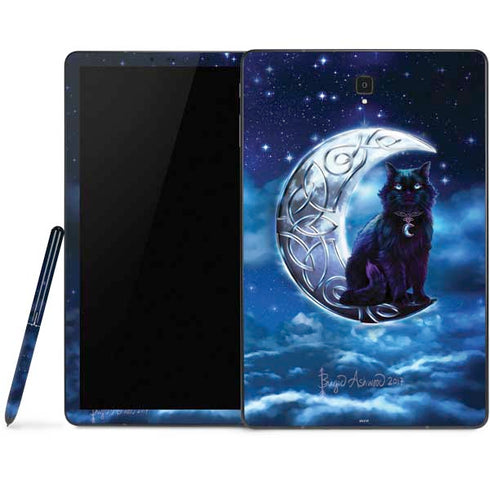 Brigid Ashwood Celtic Black Cat Samsung Galaxy Tab Skin