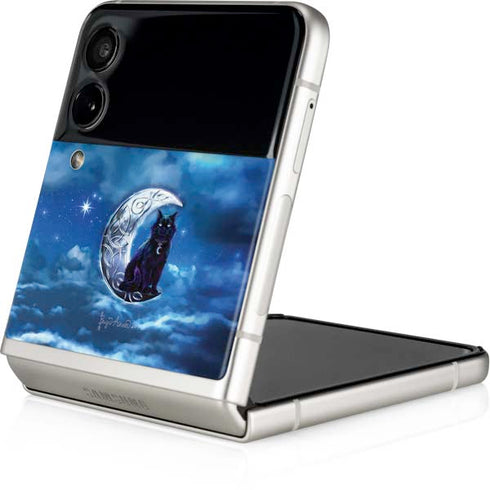 Brigid Ashwood Celtic Black Cat Galaxy Z Flip3 5G Skin