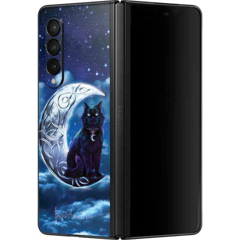 Brigid Ashwood Celtic Black Cat Galaxy Z Fold3 5G Skin