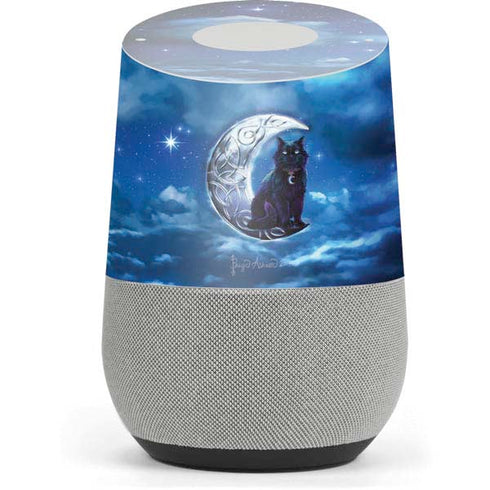 Brigid Ashwood Celtic Black Cat Google Home Skin