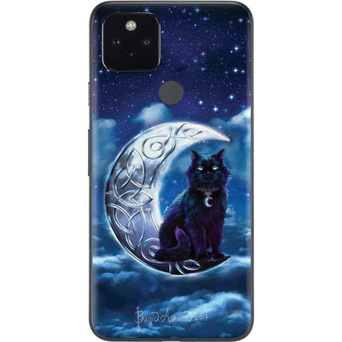 Brigid Ashwood Celtic Black Cat Google Pixel 4a 5G Skin