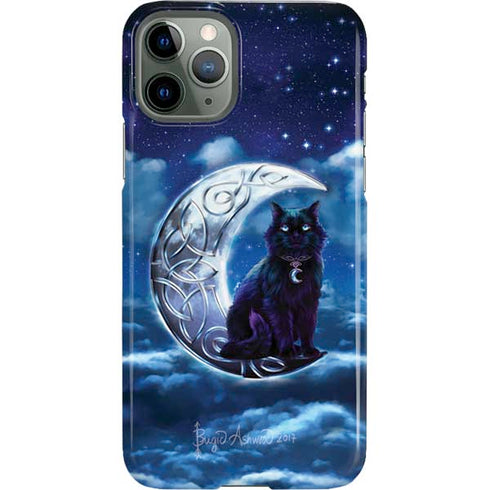 Brigid Ashwood Celtic Black Cat iPhone 11 Pro Lite Case