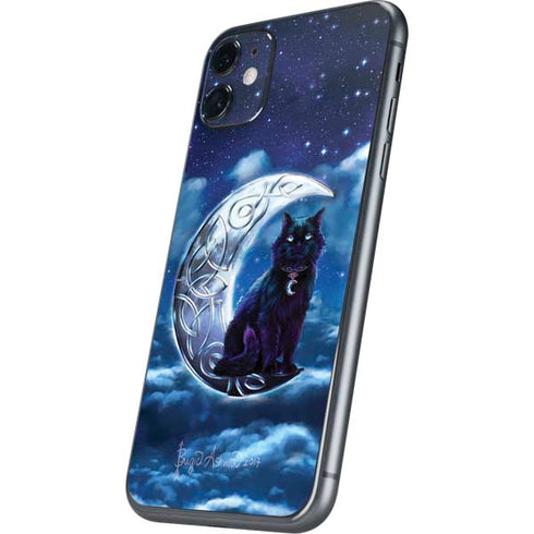Brigid Ashwood Celtic Black Cat iPhone 11 Skin
