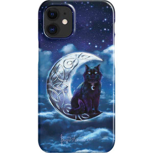 Brigid Ashwood Celtic Black Cat iPhone 12 Mini Lite Case