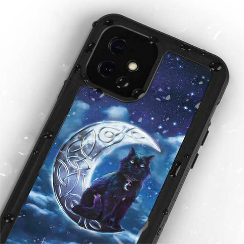 Brigid Ashwood Celtic Black Cat iPhone 12 Mini Waterproof Case