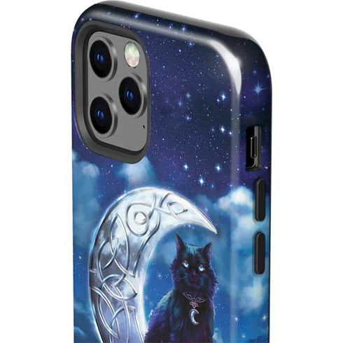 Brigid Ashwood Celtic Black Cat iPhone 12 Pro Impact Case