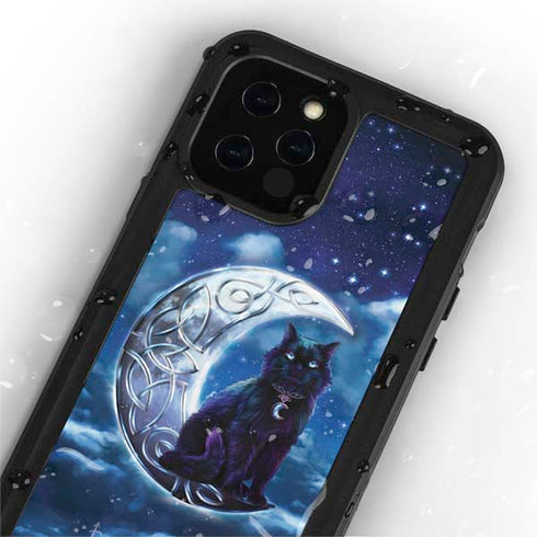 Brigid Ashwood Celtic Black Cat iPhone 12 Pro Waterproof Case