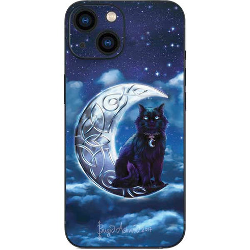 Brigid Ashwood Celtic Black Cat iPhone 13 Mini Skin