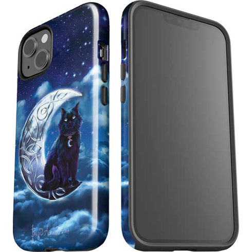 Brigid Ashwood Celtic Black Cat iPhone 14 Impact Case