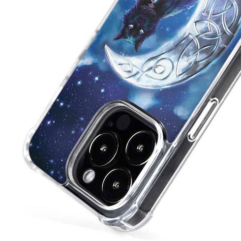 Celtic Black Cat by Brigid Ashwood iPhone 15 Pro MagSafe Case