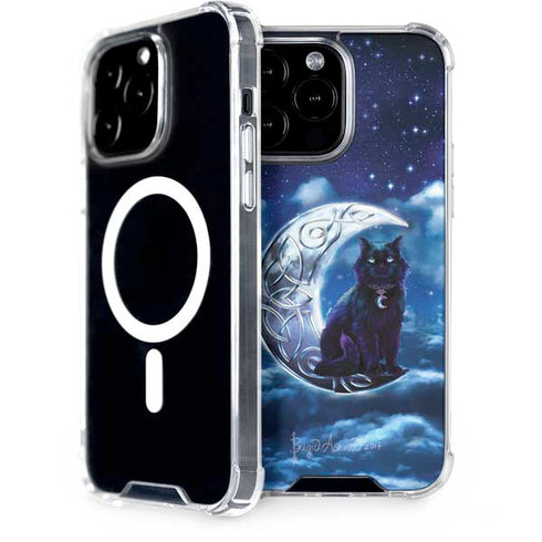 Celtic Black Cat by Brigid Ashwood iPhone 15 Pro Max MagSafe Case