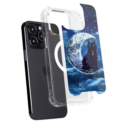 Brigid Ashwood Celtic Black Cat iPhone 14 Pro Max MagSafe Case