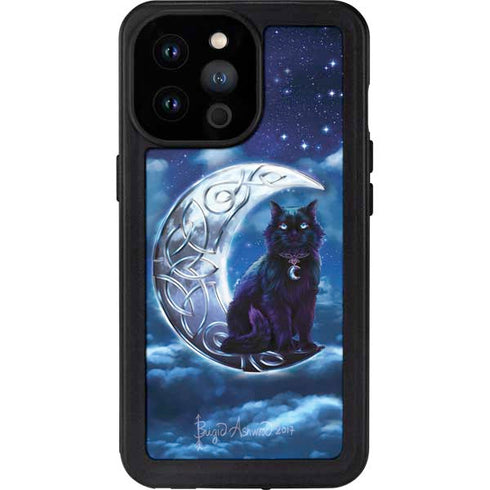 Brigid Ashwood Celtic Black Cat iPhone 14 Pro Max Waterproof Case