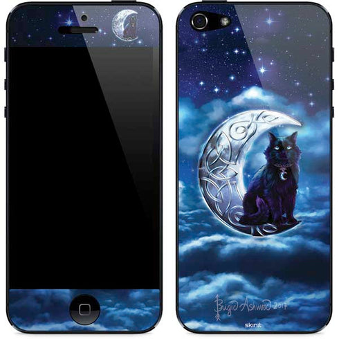 Brigid Ashwood Celtic Black Cat iPhone 5/5s/5SE Skin