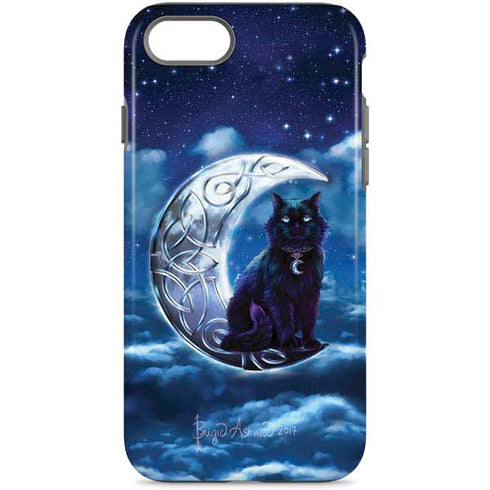 Brigid Ashwood Celtic Black Cat iPhone 8 Pro Case