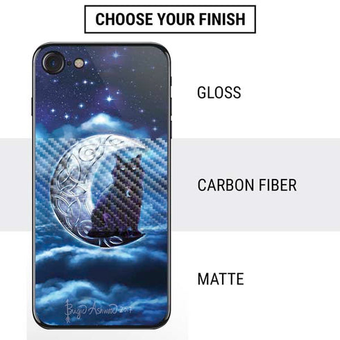 Brigid Ashwood Celtic Black Cat iPhone SE (2nd & 3rd Gen) Skin