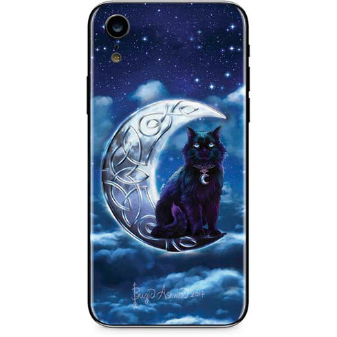 Brigid Ashwood Celtic Black Cat iPhone XR Skin