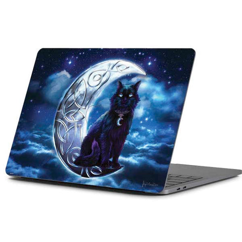 Brigid Ashwood Celtic Black Cat Apple MacBook Pro 13-inch Skin