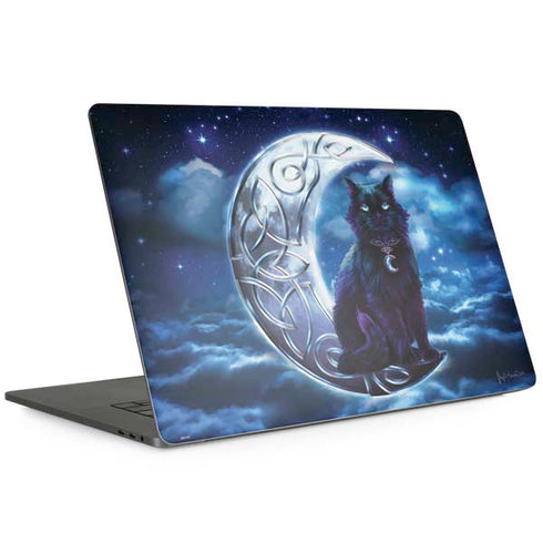 Brigid Ashwood Celtic Black Cat Apple MacBook Pro 15-inch Skin