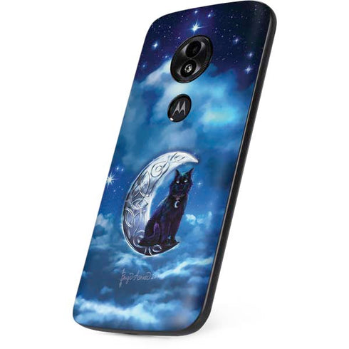 Brigid Ashwood Celtic Black Cat Moto E5 Play Skin