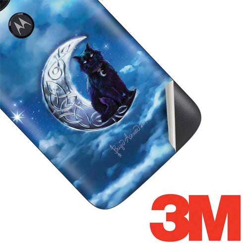 Brigid Ashwood Celtic Black Cat Moto E5 Play Skin