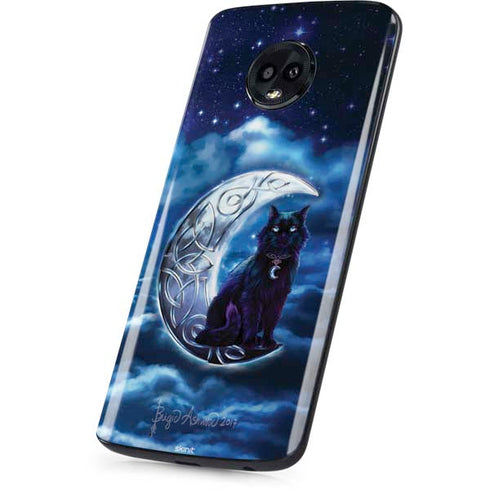 Brigid Ashwood Celtic Black Cat Moto G6 Skin