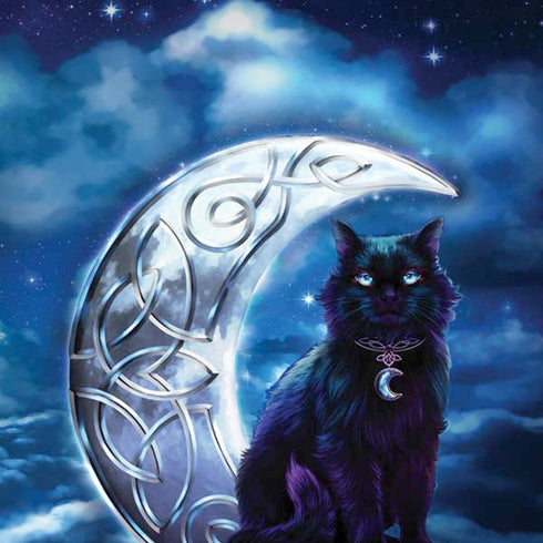 Brigid Ashwood Celtic Black Cat Moto G6 Skin