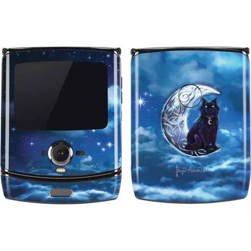 Brigid Ashwood Celtic Black Cat Motorola RAZR Skin