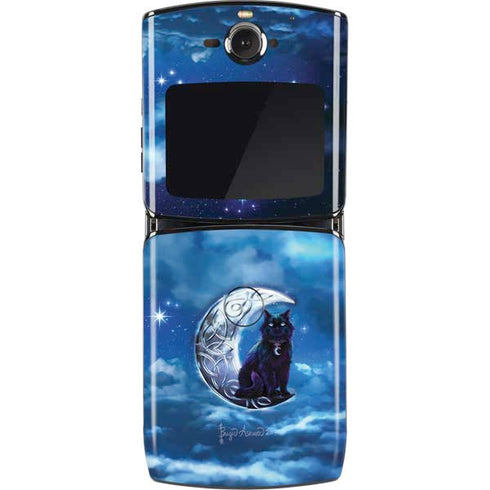 Brigid Ashwood Celtic Black Cat Motorola RAZR Skin