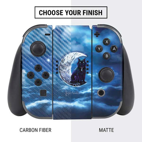 Brigid Ashwood Celtic Black Cat Nintendo Switch Bundle Skin