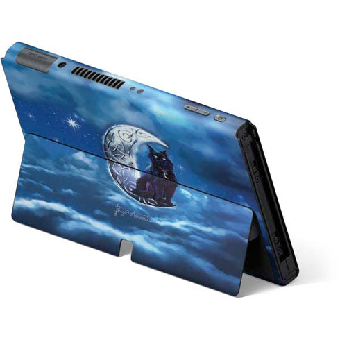 Brigid Ashwood Celtic Black Cat Nintendo Switch OLED (2021) Skin